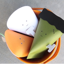 简单卡纸包装盒手工制作 造型是可爱的胡萝卜