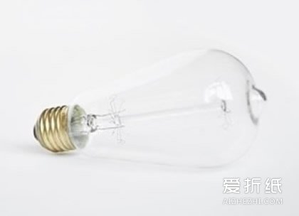 如何制作玻璃瓶灯罩 玻璃瓶DIY灯具的方法- www.aizhezhi.com